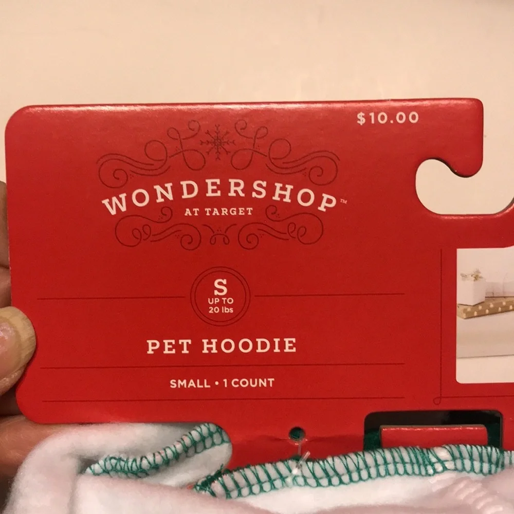 NIP Holiday Pet Hoodie